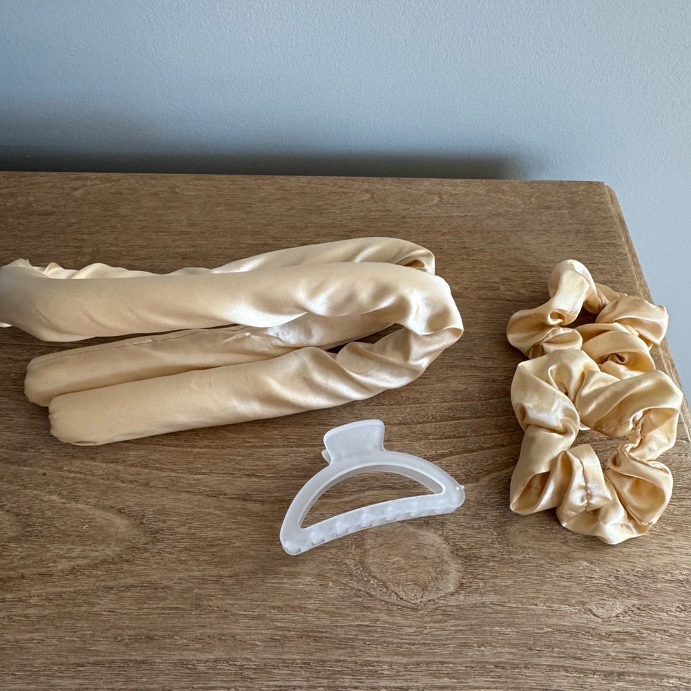 Jenin Heatless Hair Curlers - Pearl
